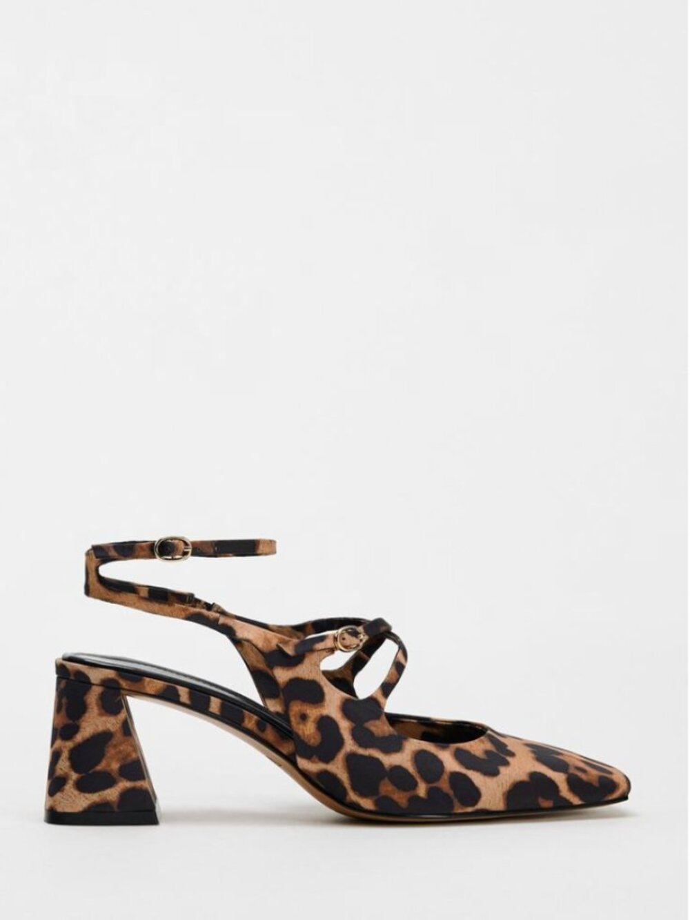 Zara Leopard Heels